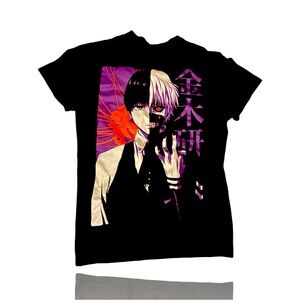Tokyo Ghoul ANIME T-Shirt by Funimation: Adult Small: Horror Tee: GUC